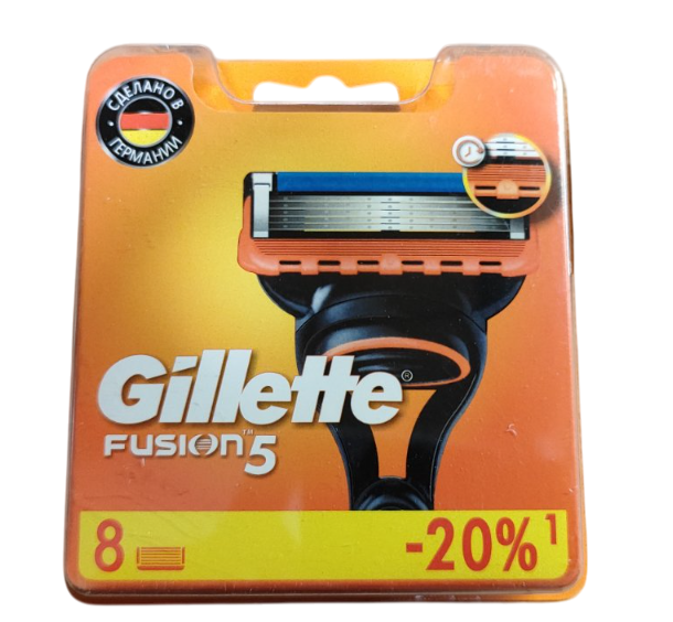 Картриджі GILLETTE Fusion Box 8 шт. (44007799)