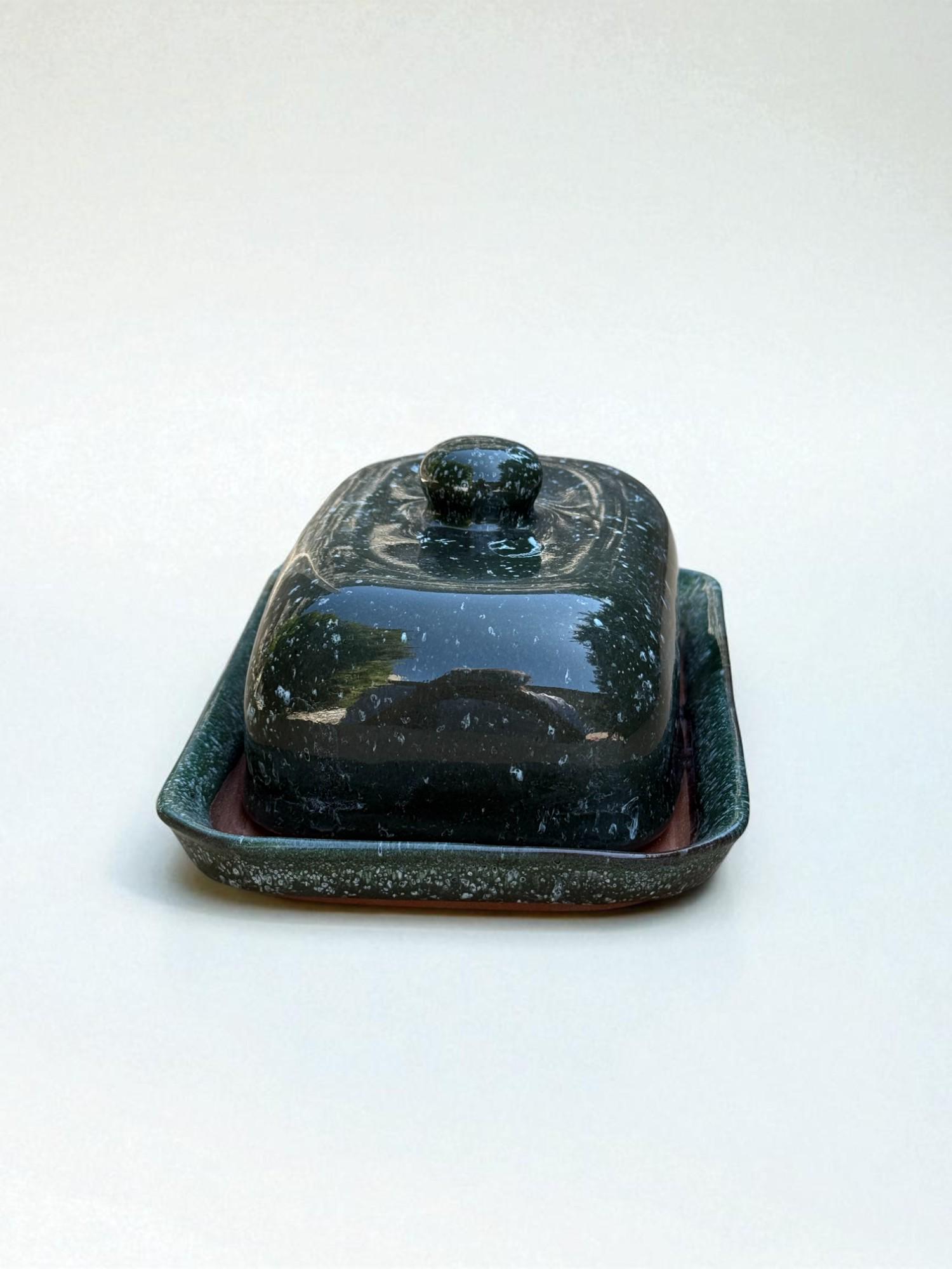 Масленка ручной работы Зеленый (28830790) - фото 5 Масленка ручной работы Зеленый (28830790) - фото 5