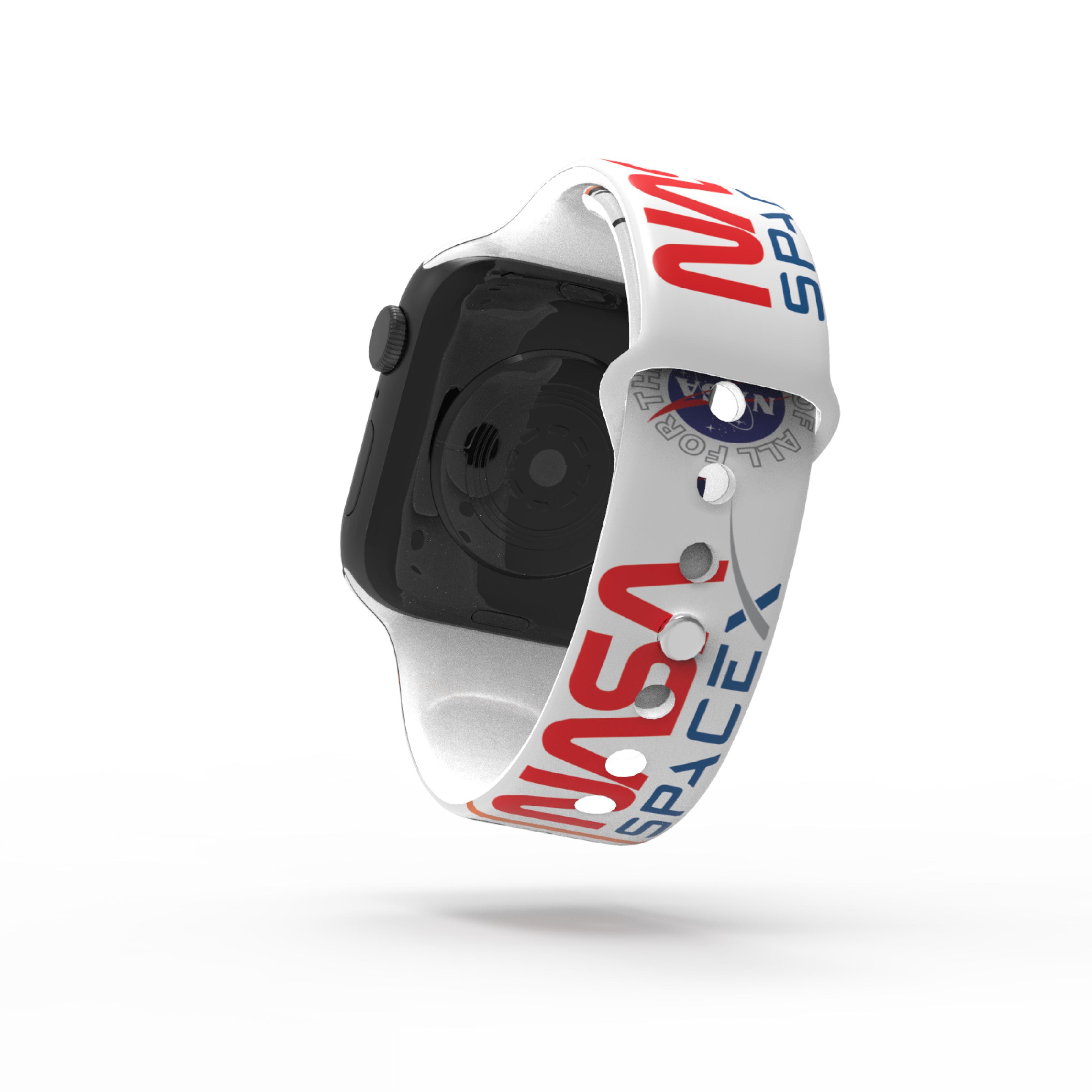 Ремешок для Apple Watch NASA Марс 38-40 мм Белый