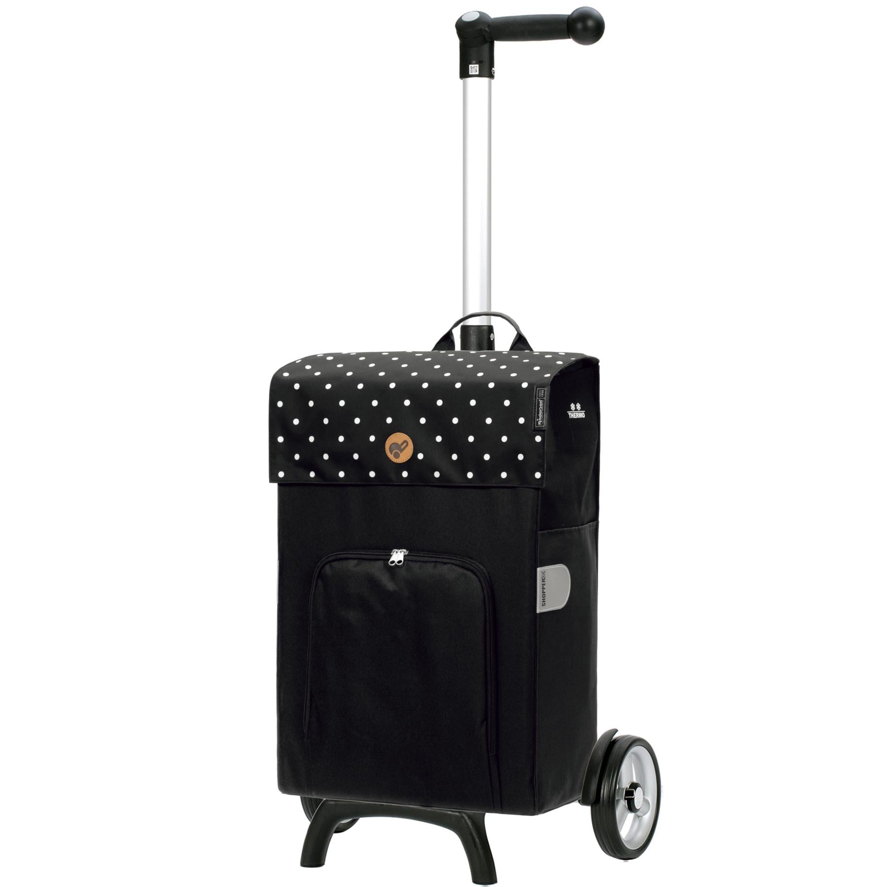 Сумка-тележка Andersen Unus Shopper Fun Malit Black (121-044-80)