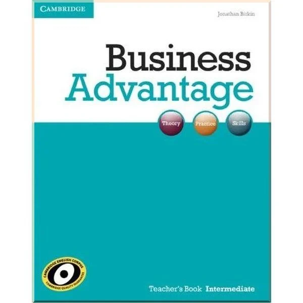 Книга для учителя Business Advantage Intermediate Teacher's Book