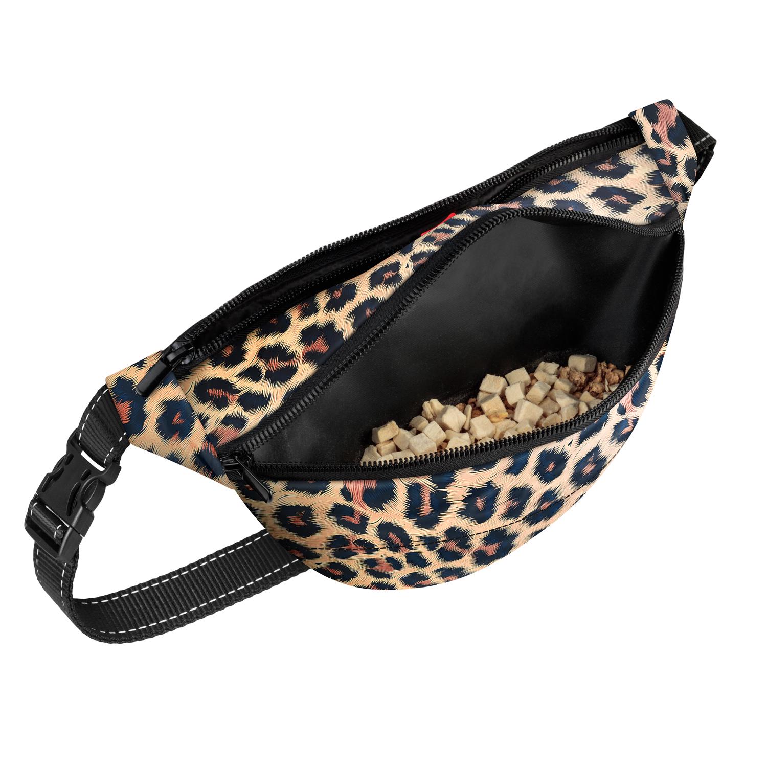 Поясна сумка бананка Waudog Family Леопард 33x17x10 см Brown (363-4066) - фото 3 Поясна сумка бананка Waudog Family Леопард 33x17x10 см Brown (363-4066) - фото 3