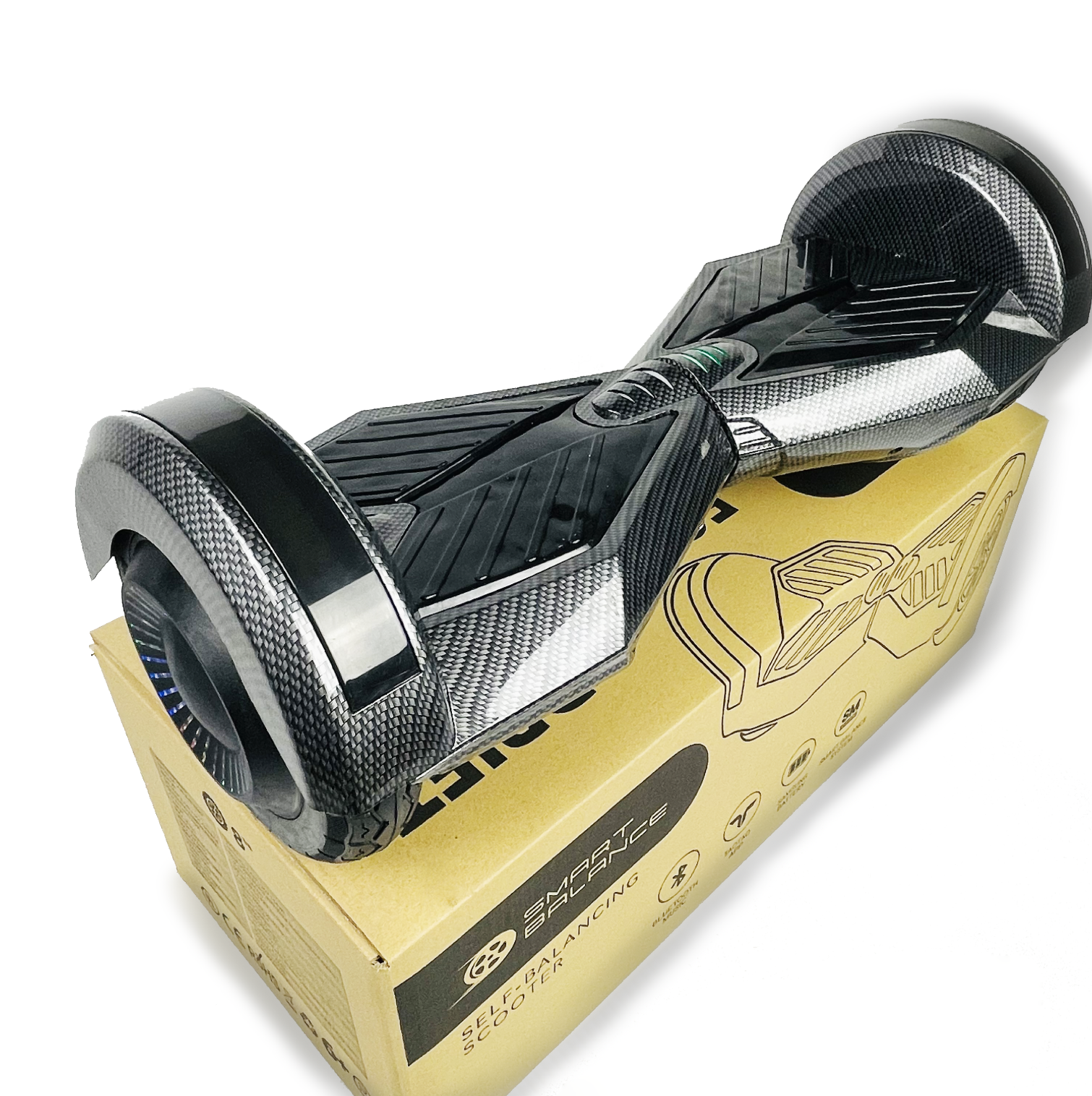 Гироборд Smart Balance 8" PRO 2021 Карбон