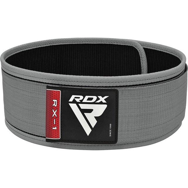 Пояс для важкої атлетики RDX RX1 Weight Lifting Belt S Grey (WBS-RX1G-S)