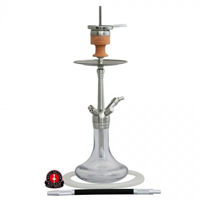 Кальян AMY Deluxe SS 11 Little feather на 1 персону 57 см Прозрачный (641103988)