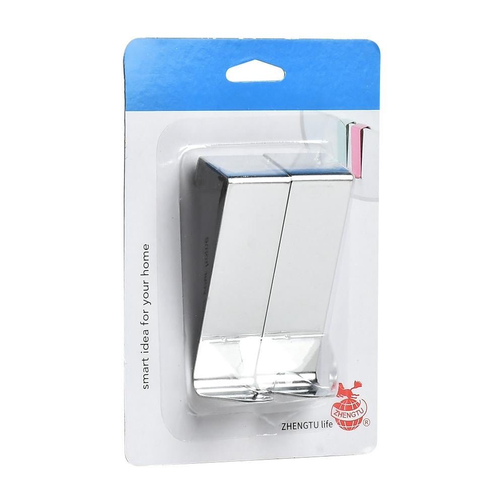 Крючок-вешалка на дверь R94666 SS 2 шт. 8х2,5 см Крючок-вешалка на дверь R94666 SS 2 шт. 8х2,5 см