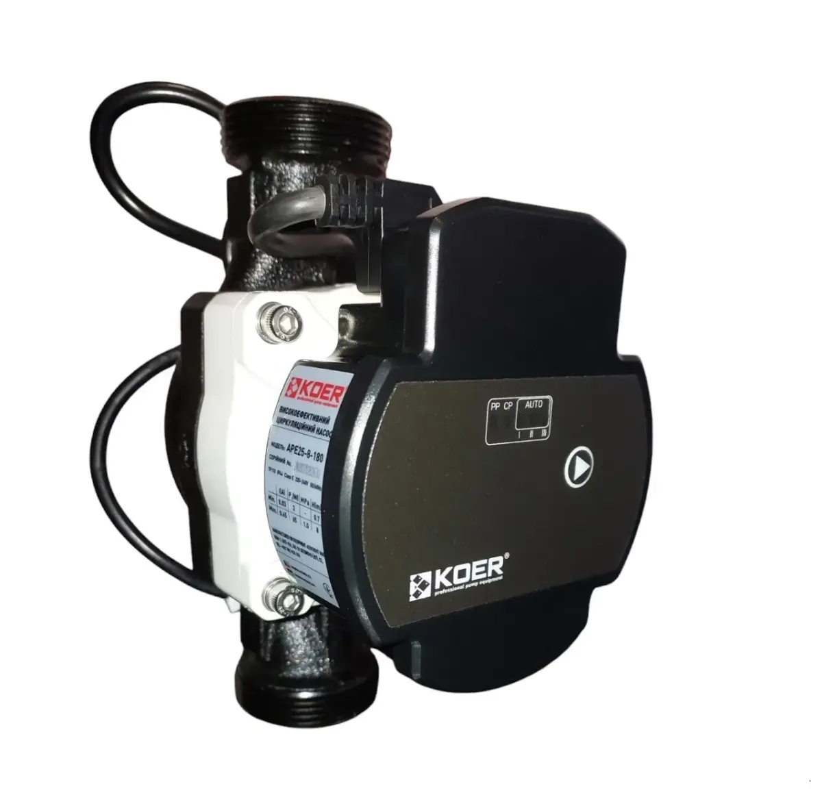 Циркуляционный насос энергосберегающий частотный KOER APE 25/8-180