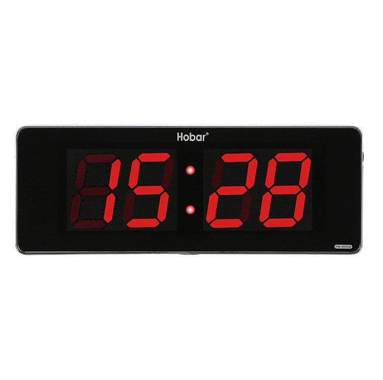 Электрические настольные часы EL-3513 с LED подсветкой красные цифры Серый