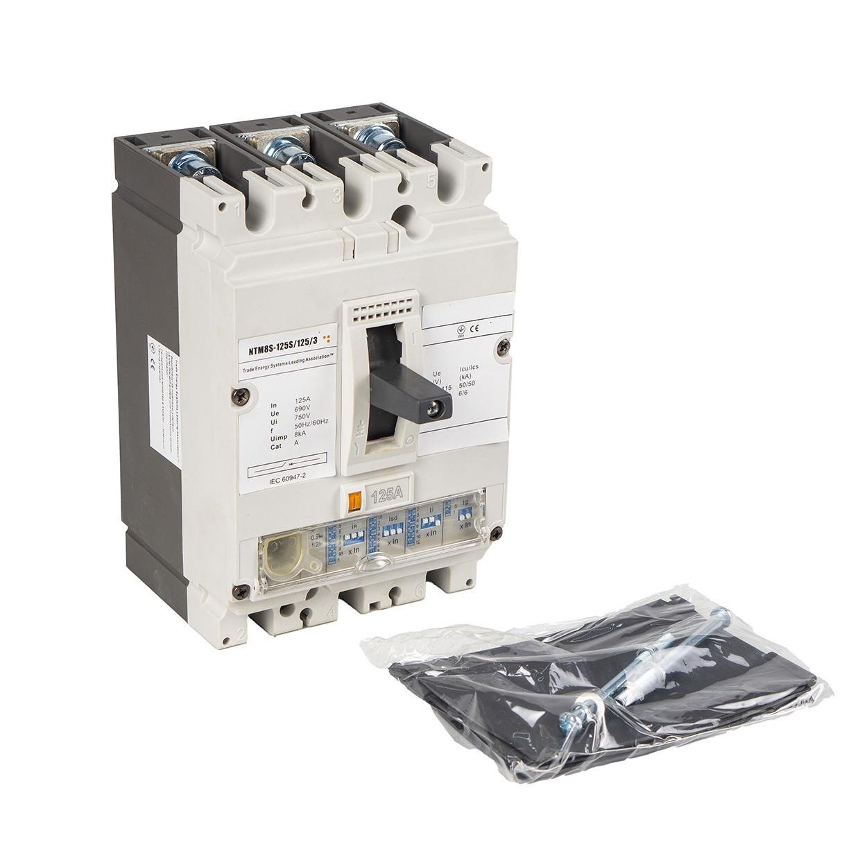 Автоматический выключатель в литом корпусе TESLA Moulded Case Circuit Breaker MCCB NTM8S-125S/125/3 (35) Автоматический выключатель в литом корпусе TESLA Moulded Case Circuit Breaker MCCB NTM8S-125S/125/3 (35)