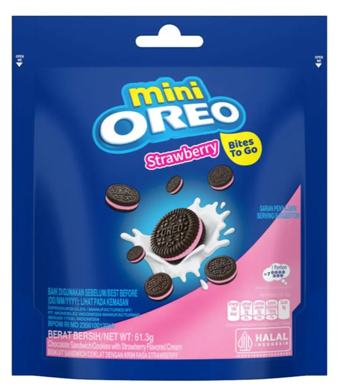 Печенье OREO Biscuit Mini Filled With Strawberry Cream 61,3 г (2550195541) Печенье OREO Biscuit Mini Filled With Strawberry Cream 61,3 г (2550195541)