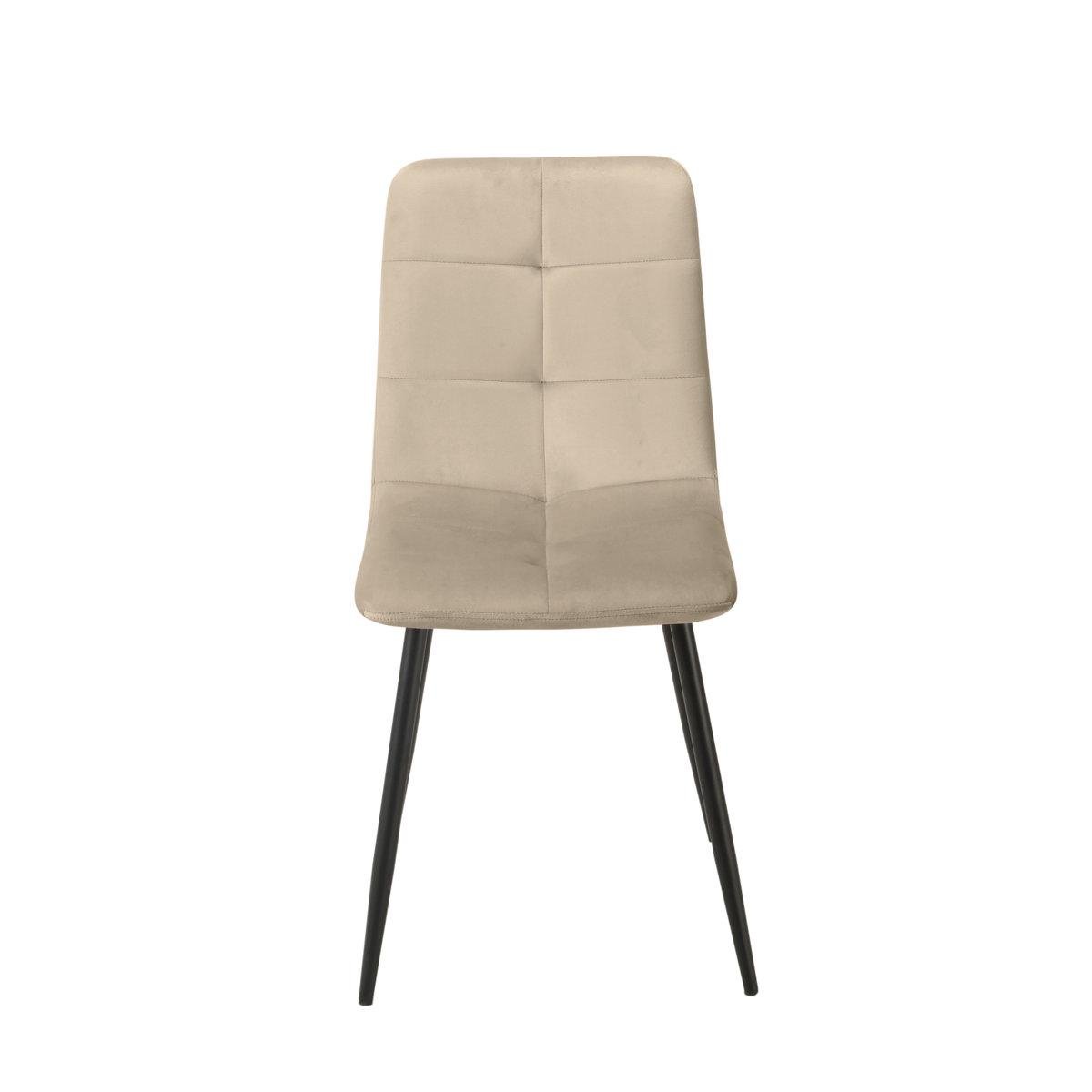 Стул кухонный Intarsio Neo Черный/Темно-бежевый - фото 4