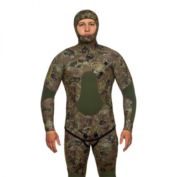 Гидрокостюм Marlin Camoskin Pro Green 7 мм р. 60 - фото 7