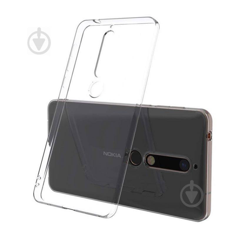 Чехол TPU Clean для Nokia 3.1 Plus Transparent (CC-41020)