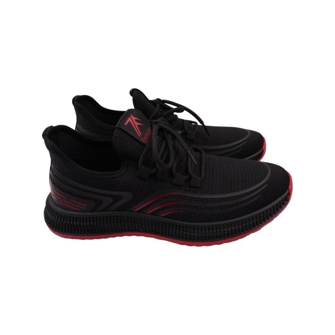 Кроссовки мужские Berisstini из текстиля р. 39 Черный (73-22/23DK)