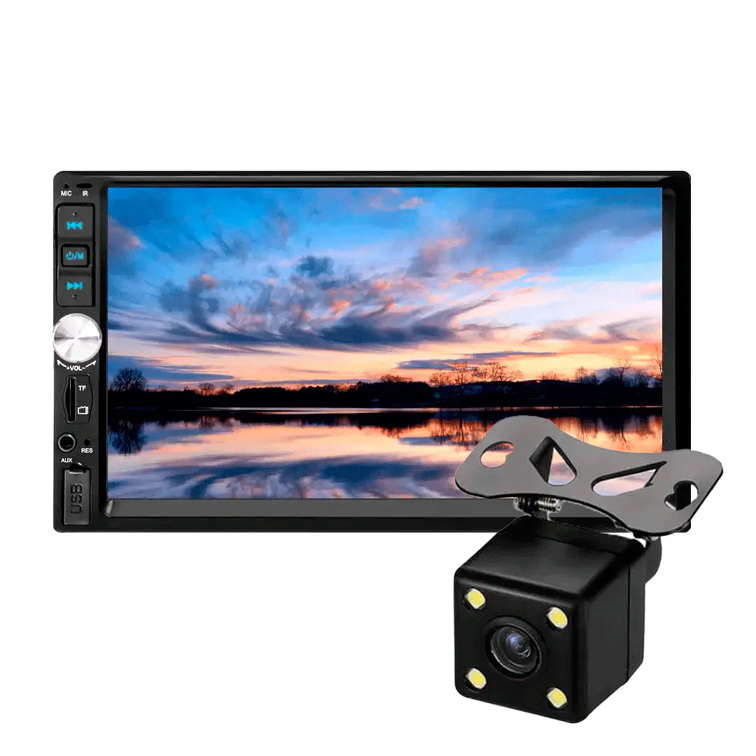 Магнітола японська 2-din в авто з камерою заднього виду (29834785) - фото 8