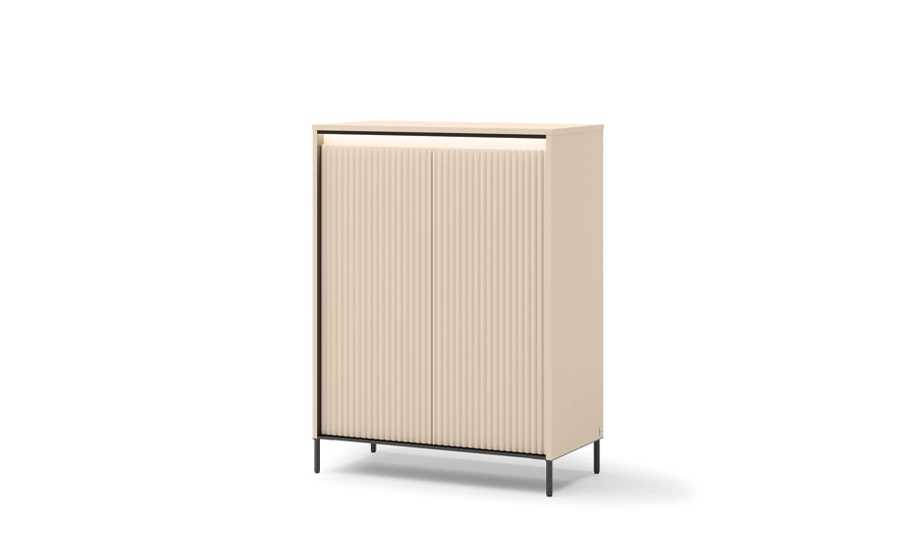 Комод 2д высокий Trend TG-03 с подсветкой Бежевый (2147483723) Комод 2д высокий Trend TG-03 с подсветкой Бежевый (2147483723)