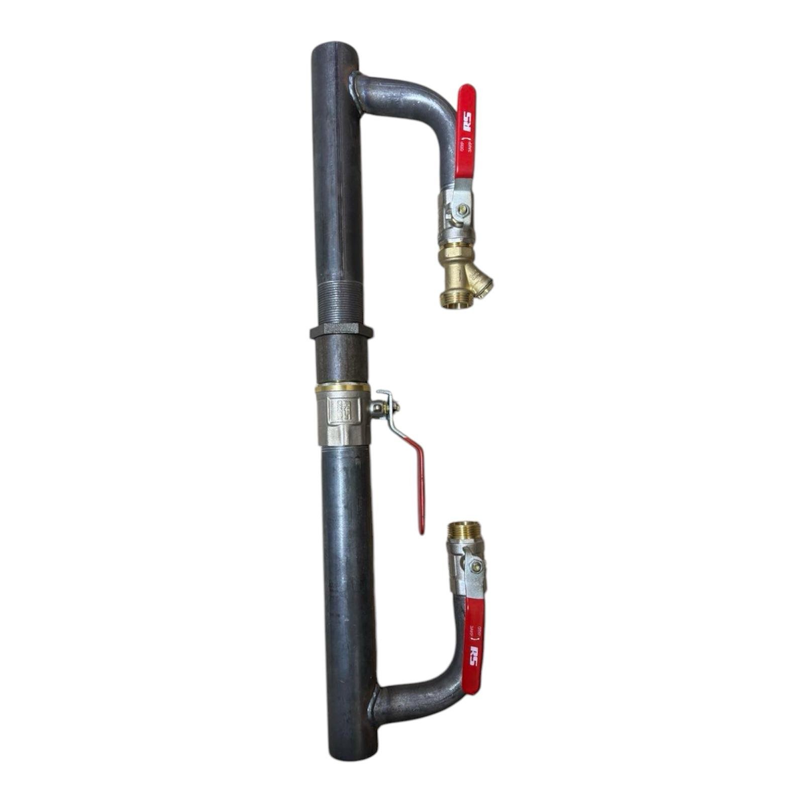 Байпас 40 кран длинный полнопроходный (00-00006035) Байпас 40 кран длинный полнопроходный (00-00006035)