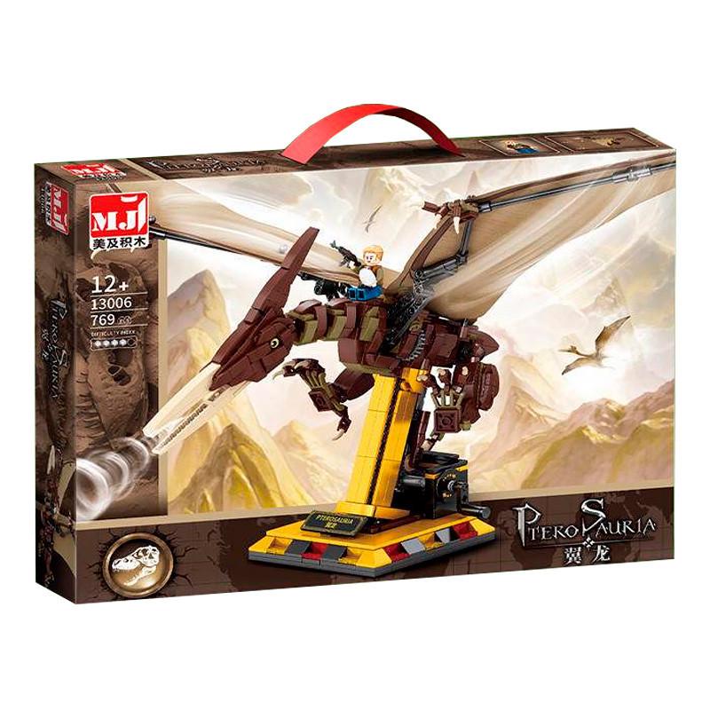 Конструктор дитячий MJI Птеродактиль механічний 769 дет. (22792500) - фото 2 Конструктор дитячий MJI Птеродактиль механічний 769 дет. (22792500) - фото 2