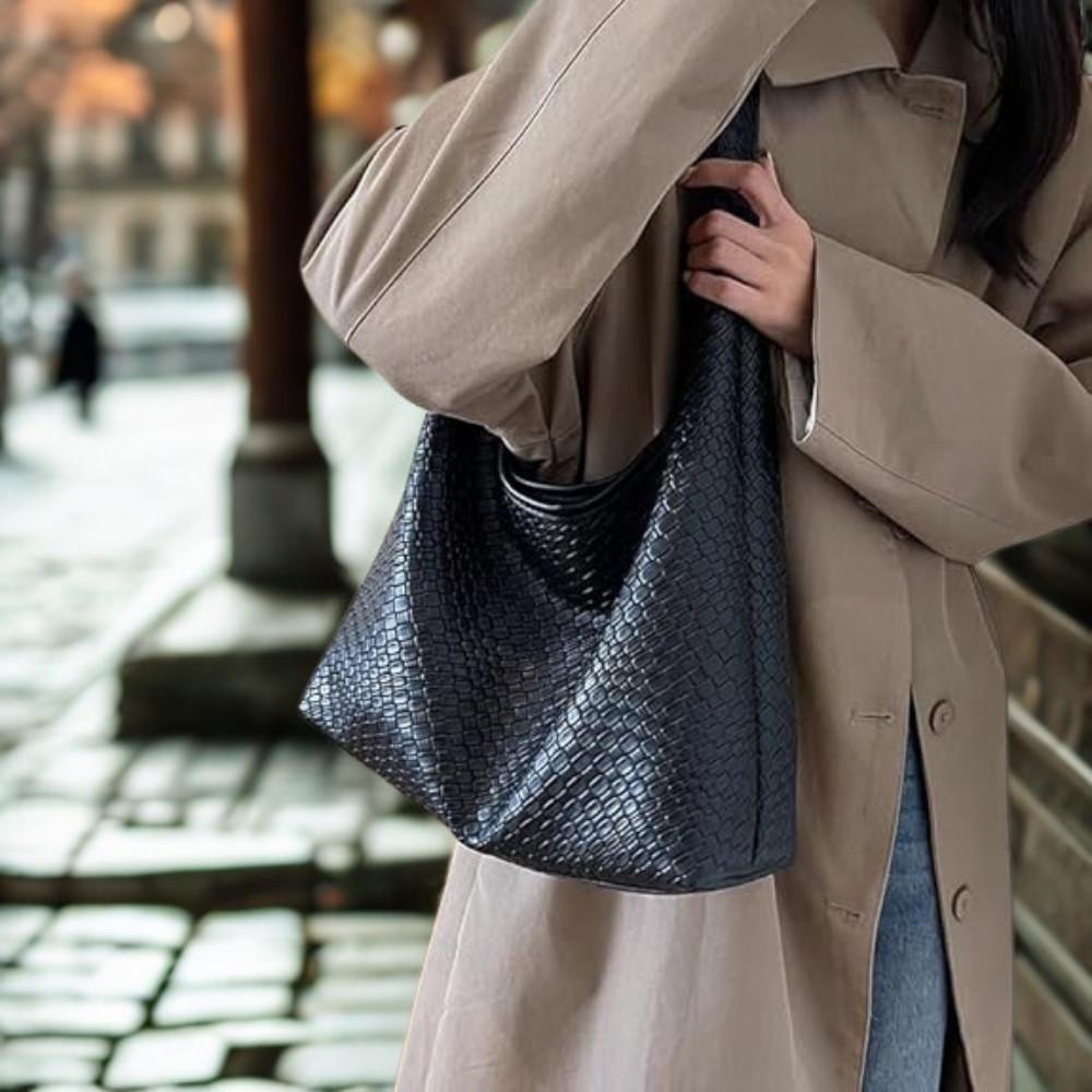 Шоппер Liora через плечо на одно отделение с застежкой на магните Черный (LR 3833 BK) - фото 2 Шоппер Liora через плечо на одно отделение с застежкой на магните Черный (LR 3833 BK) - фото 2