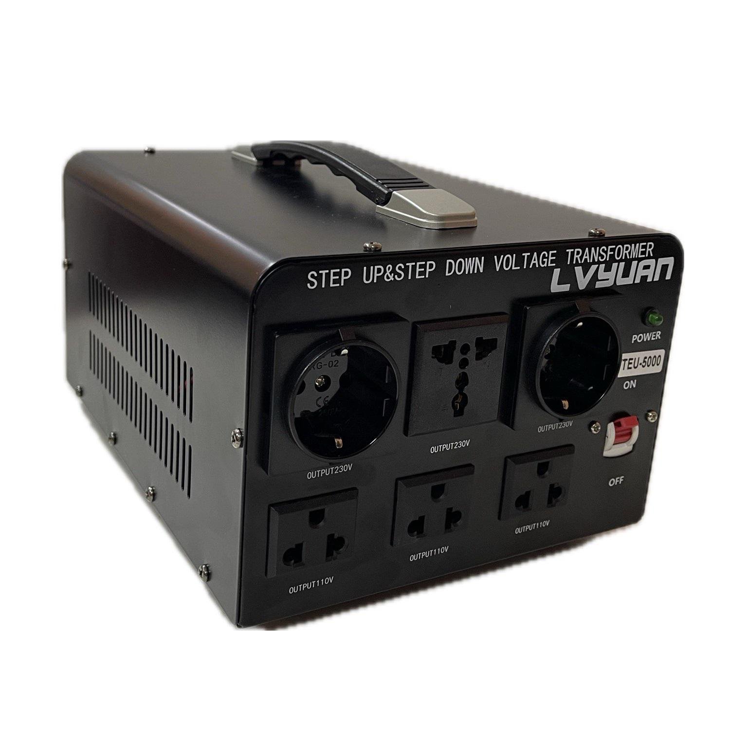 Перетворювач напруги Lvyuan 110/220 V (VTEU-5000) - фото 3