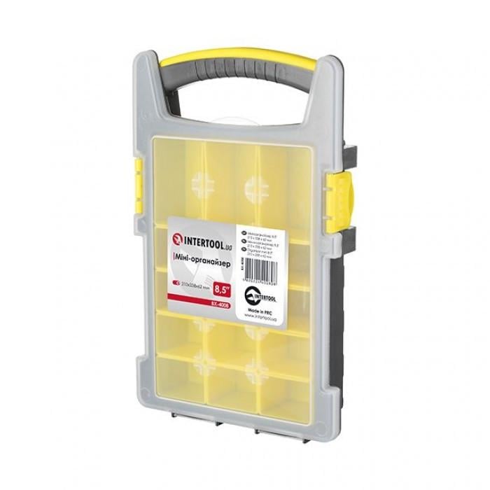 Міні-органайзер для дрібних інструментів INTERTOOL BX-4008 8.5" 210x338x62 мм (28216420)