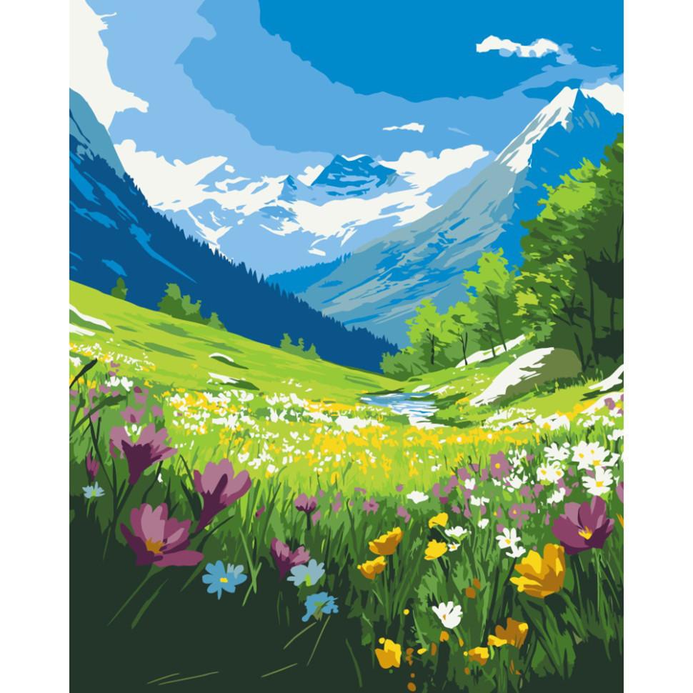 Картина по номерам ART CRAFT Альпийская весна 40x50 см (11075-AC)