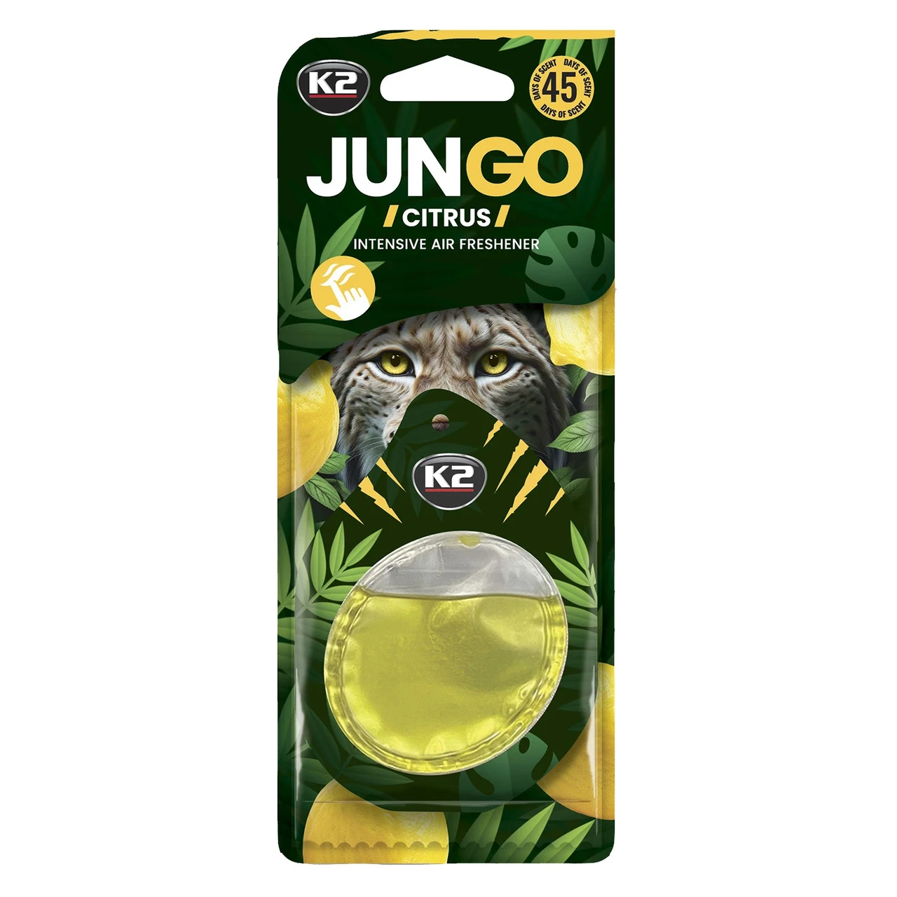 Ароматизатор для салона авто К2 Jungo Цитрус 20 г