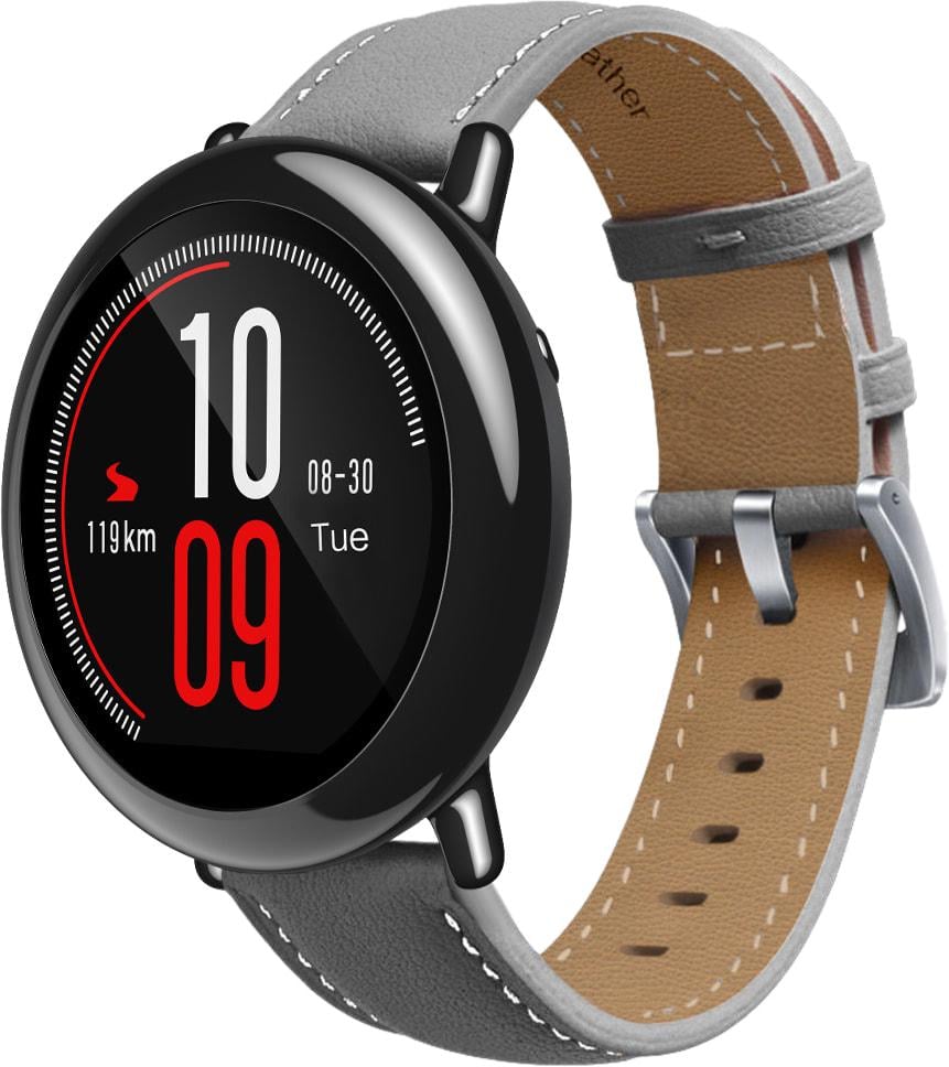Ремешок кожаный Folsa для Amazfit Pace Grey (31559-33)