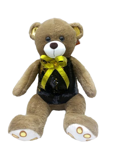 Мягкая игрушка Копица Медведь Тоша 1/1 50 см Коричневый (00017)