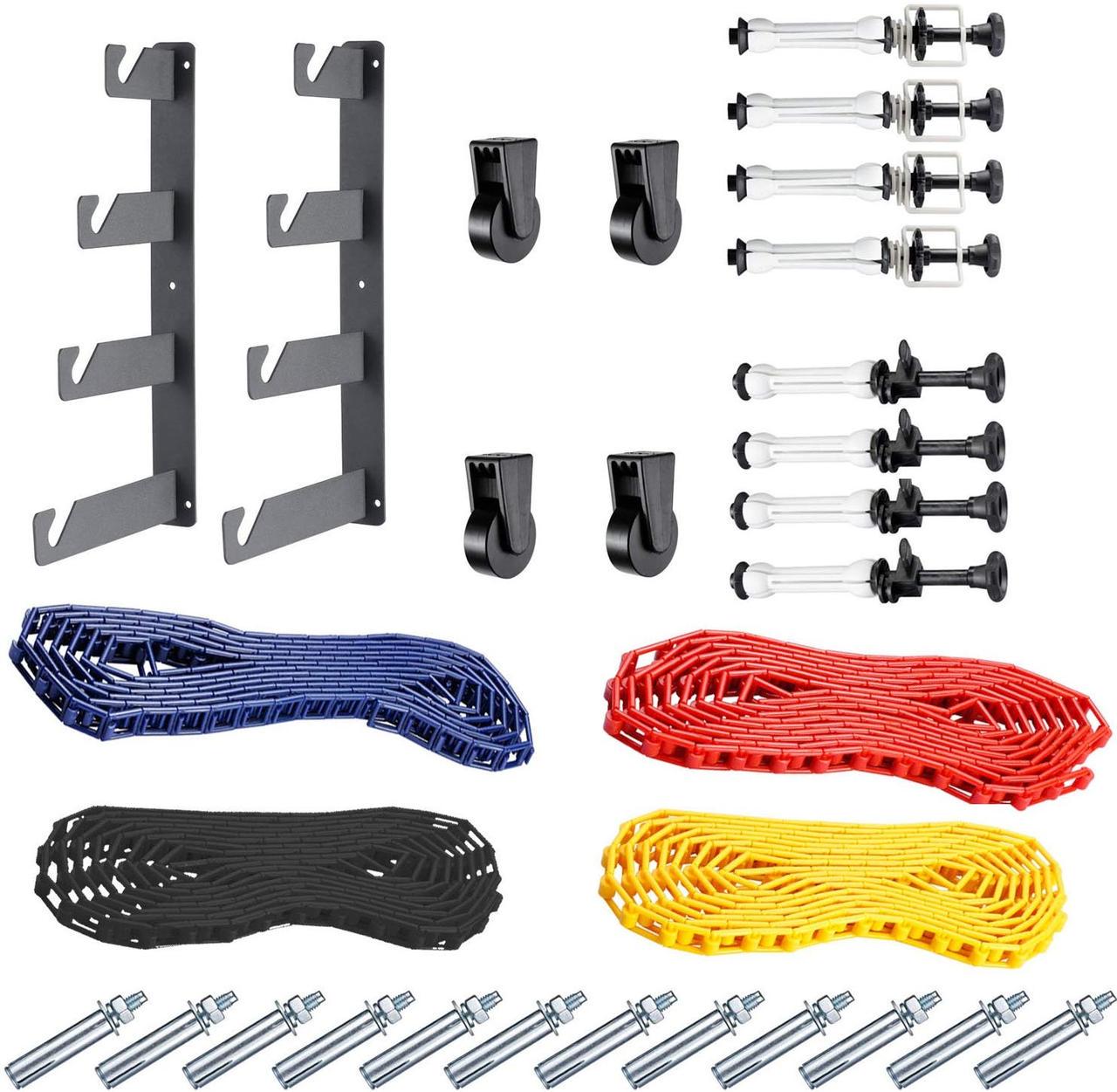 Система кріплення Visico B400 4 фонів на стіну та стелю тримач для фотостудії з трубами (2827230704) - фото 4