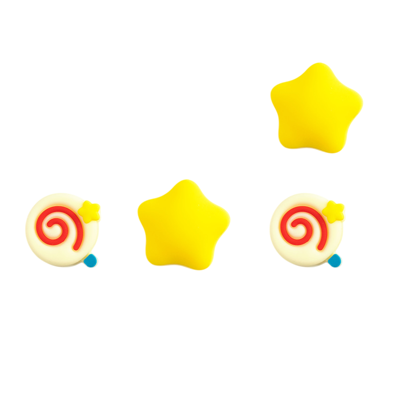 Набір накладок на стіки для PlayStation Vita Lollipop 4 шт. Yellow (8477)