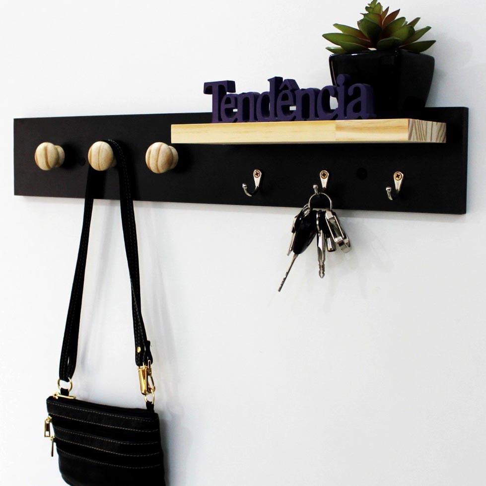 Вешалка для сумок из дерева Арсиналь Венге/Бланже (ВСУ-00061201)