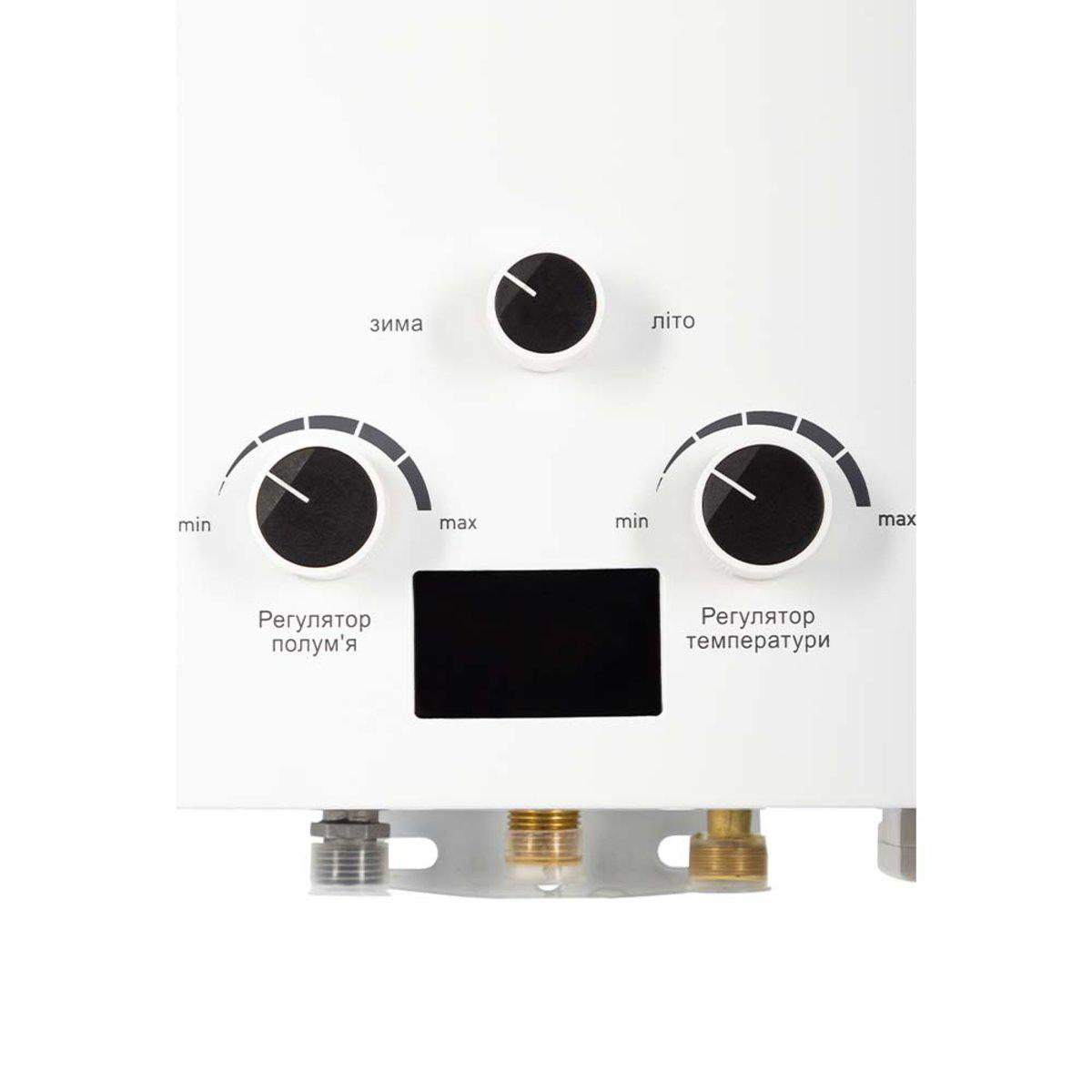 Газова колонка Sabio 16 кВт 8 л/хв димохідна Білий (AKD47049) - фото 3