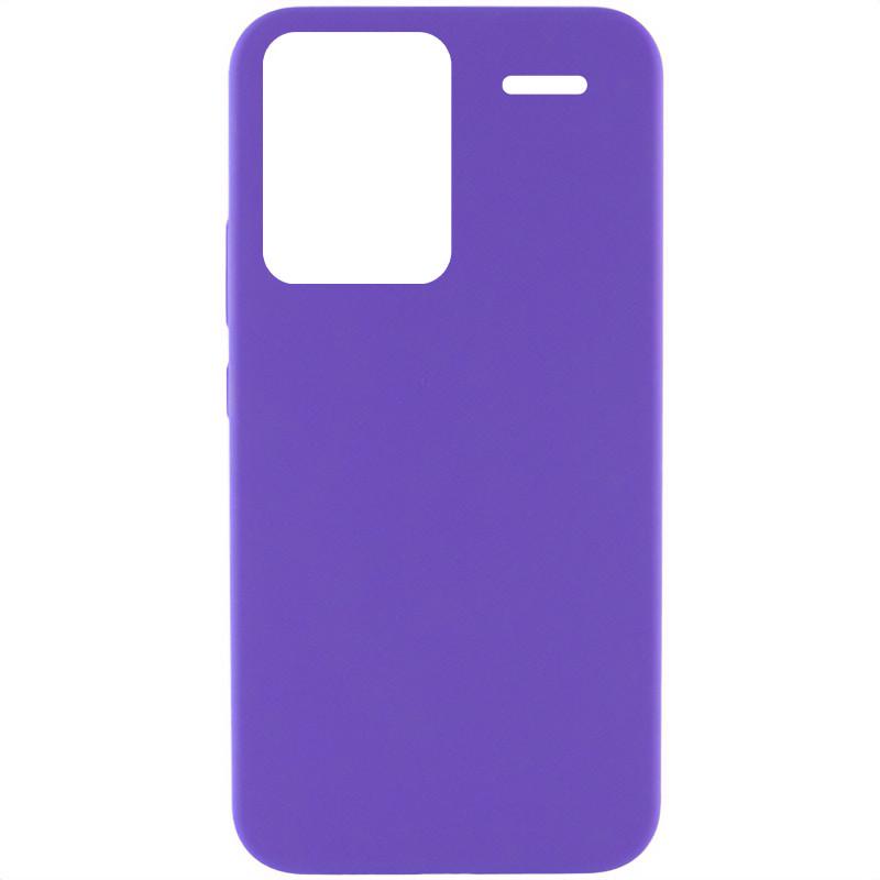 Протиударний чохол Silicone Cover Lakshmi (AAA) для Xiaomi Redmi Note 13 Pro+ Фіолетовий / Amethyst