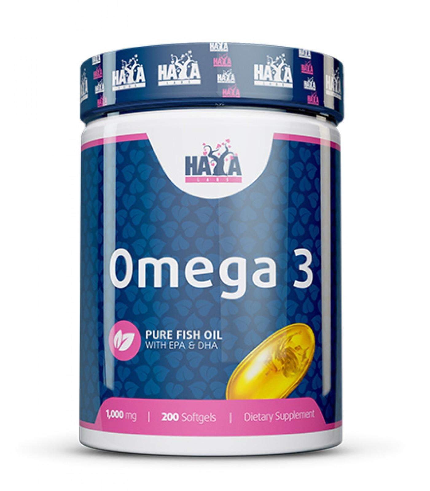 Омега-3 Haya Labs 1000 мг 200 капсул (00000036401) Омега-3 Haya Labs 1000 мг 200 капсул (00000036401)