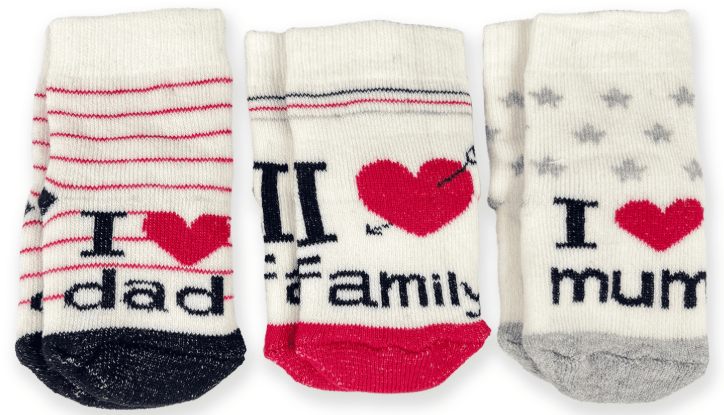 Носочки Mommy Bag №62 Limited 0-12 мес. 3 пары (111247-1050)