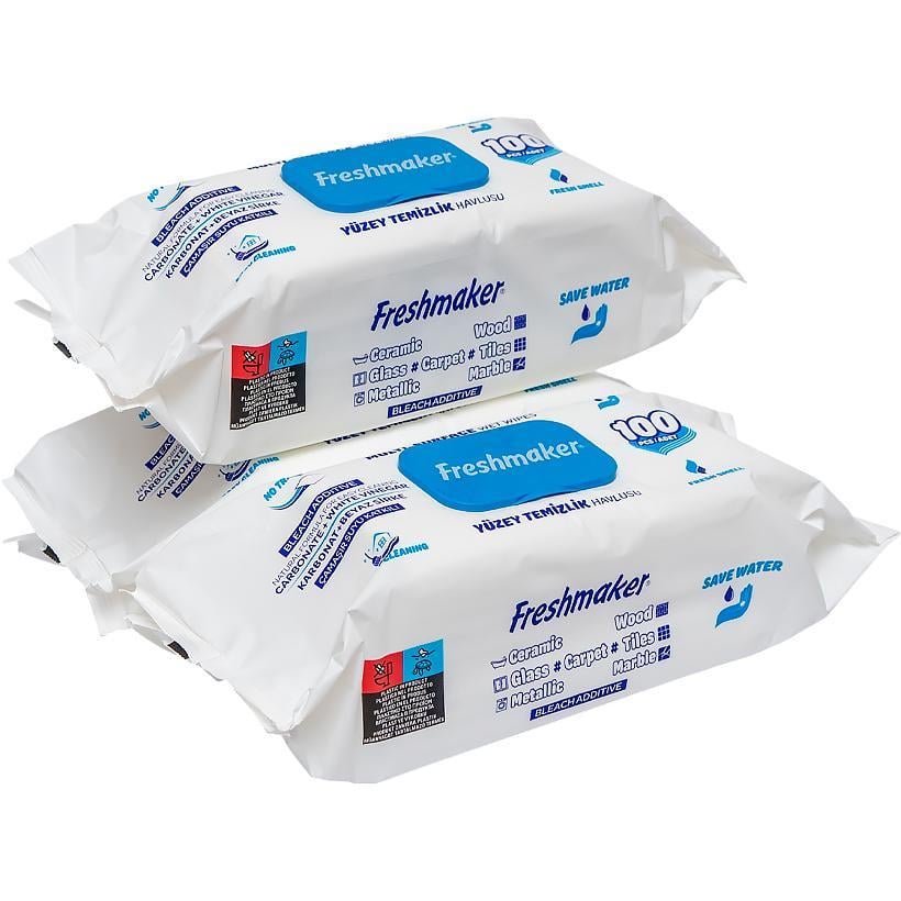 ᐉ Салфетки для уборки влажные Freshmaker Blue 100 шт. (000006369 ...