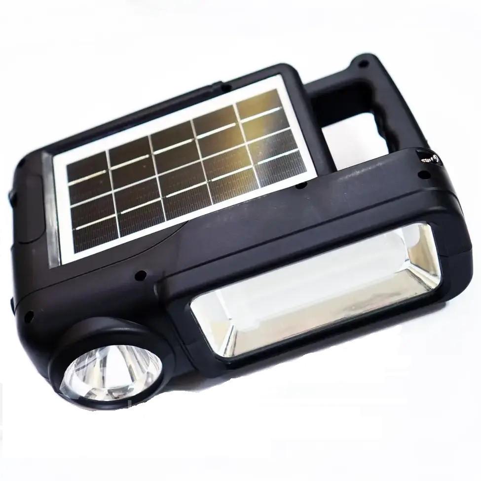 Ліхтар кемпінговий із сонячною панеллю Solar CCLamp CL-830 функція Power Bank та радіо 4000 мАг Bluetooth (9118) - фото 6 Ліхтар кемпінговий із сонячною панеллю Solar CCLamp CL-830 функція Power Bank та радіо 4000 мАг Bluetooth (9118) - фото 6
