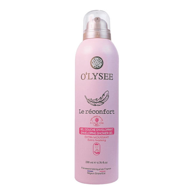 Гель для душа экстрапинный OLYSEE Extra Foaming Shower Gel Le Réconfort 200 мл (3520710005951)