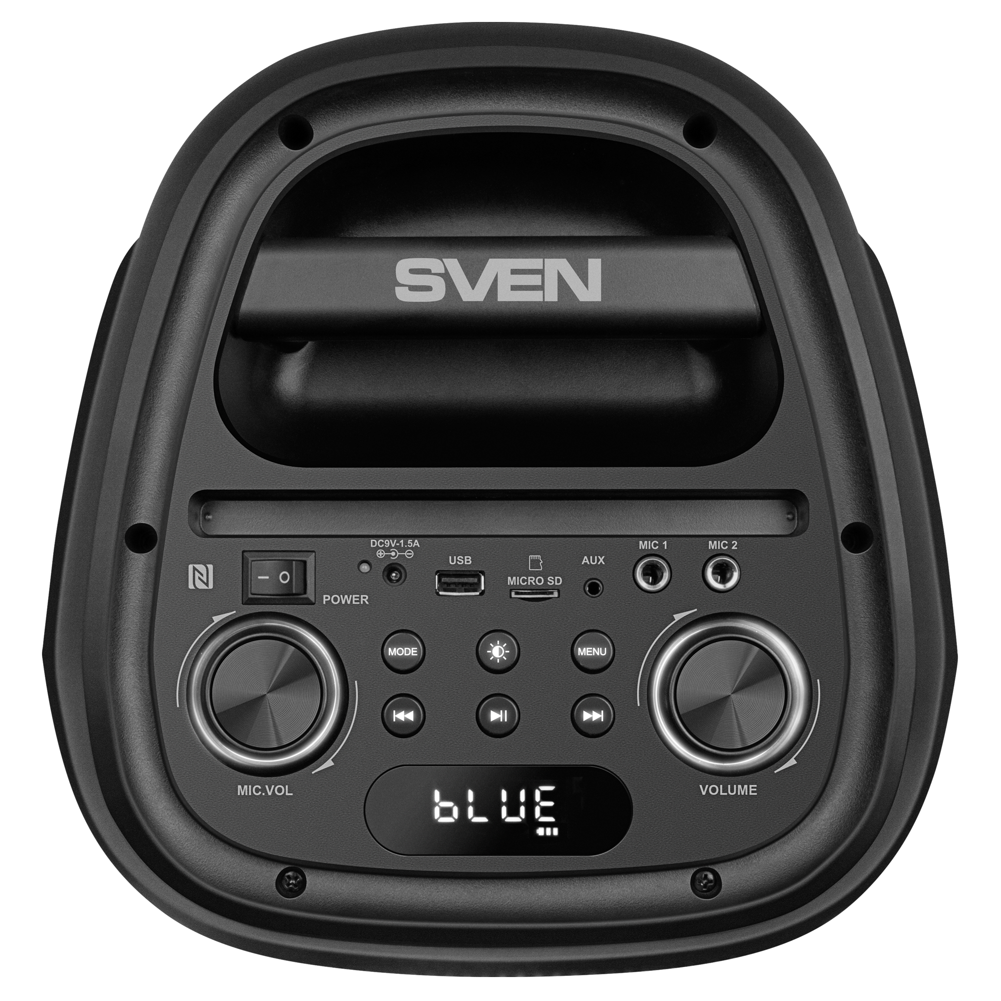 Система акустическая Sven PS-800 TWS/Bluetooth/подсветка/караоке/FM 100 Вт Black (21754567) - фото 5