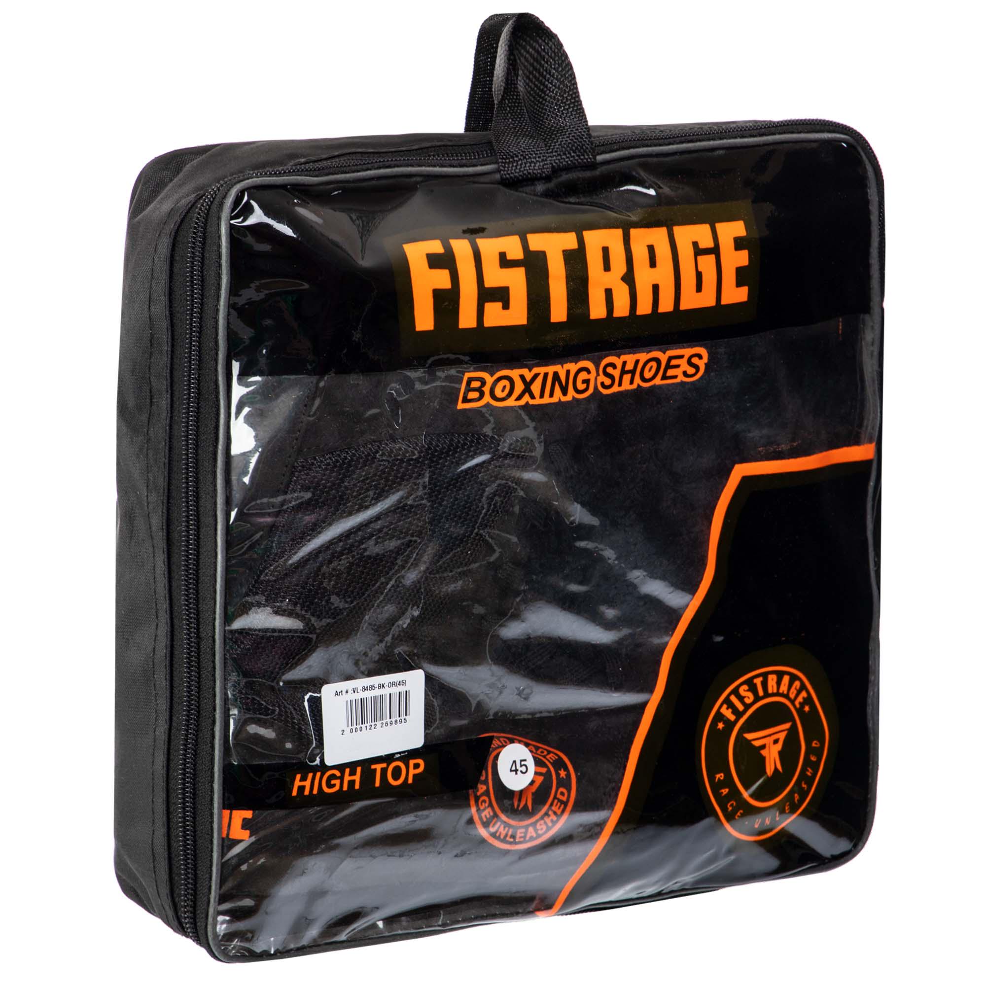 Боксерки FISTRAGE VL-8485 р. 36 Черно-оранжевый (37508156) - фото 13 Боксерки FISTRAGE VL-8485 р. 36 Черно-оранжевый (37508156) - фото 13