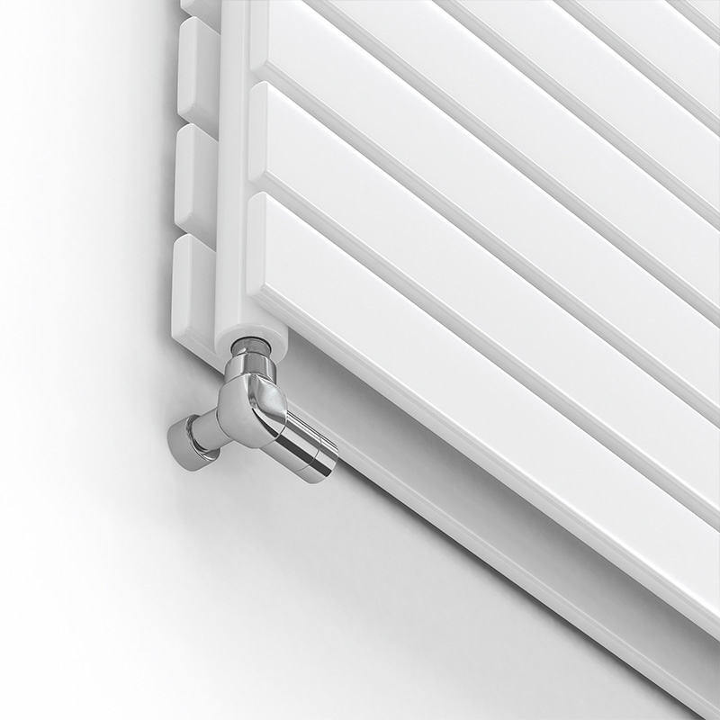 Радіатор дизайнерський Ideale Vittoria H 12 8х544х1400 мм Білий (67e10460cc3ceb7c9210e346) - фото 2