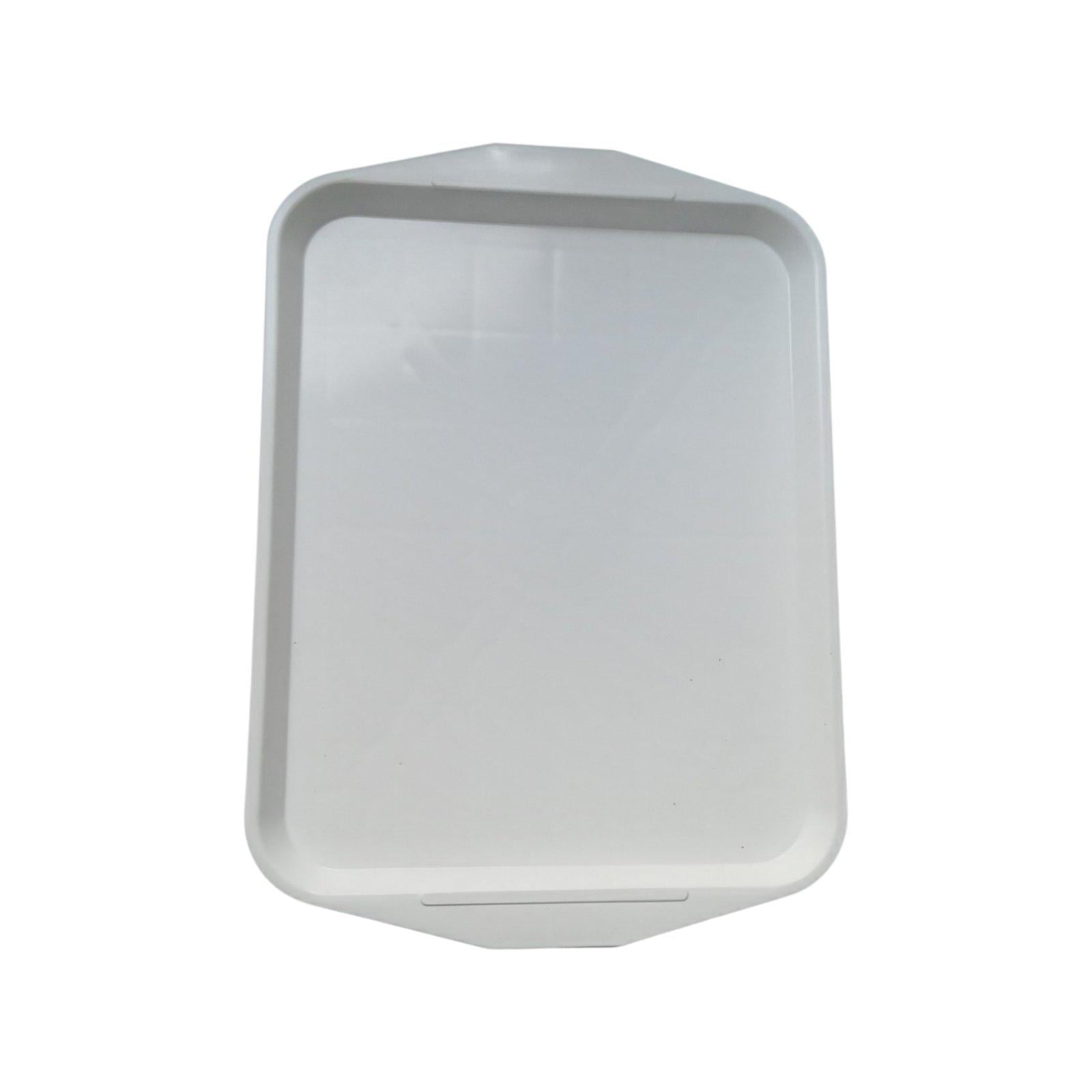 Поднос столовый пластик Белый