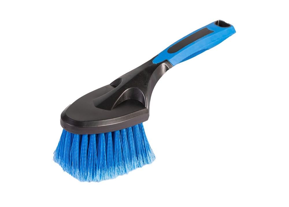 Щітка для миття автомобіля MasterTool 80х100 мм з двокомпонентною ручкою 250 мм (84-0015) Щітка для миття автомобіля MasterTool 80х100 мм з двокомпонентною ручкою 250 мм (84-0015)