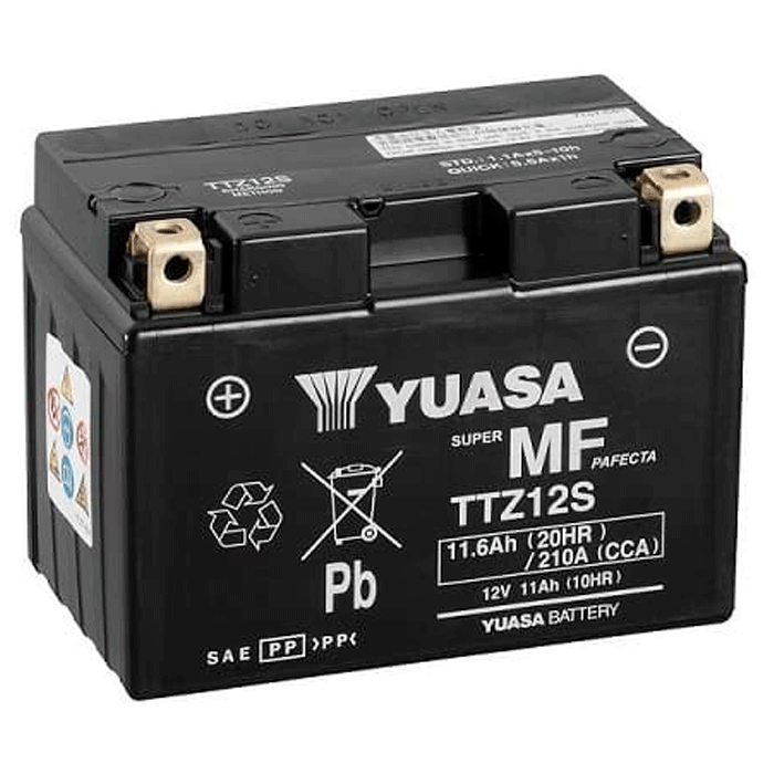 Аккумулятор Yuasa Мото TTZ12S CP 12 V 11,6 Ah 210 A