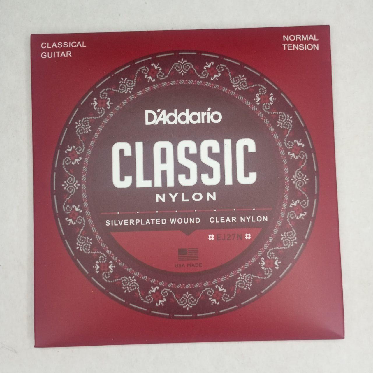 Струни для класичної гітари D'Addario Classic Nylon та 3 медіатори (2241353756)