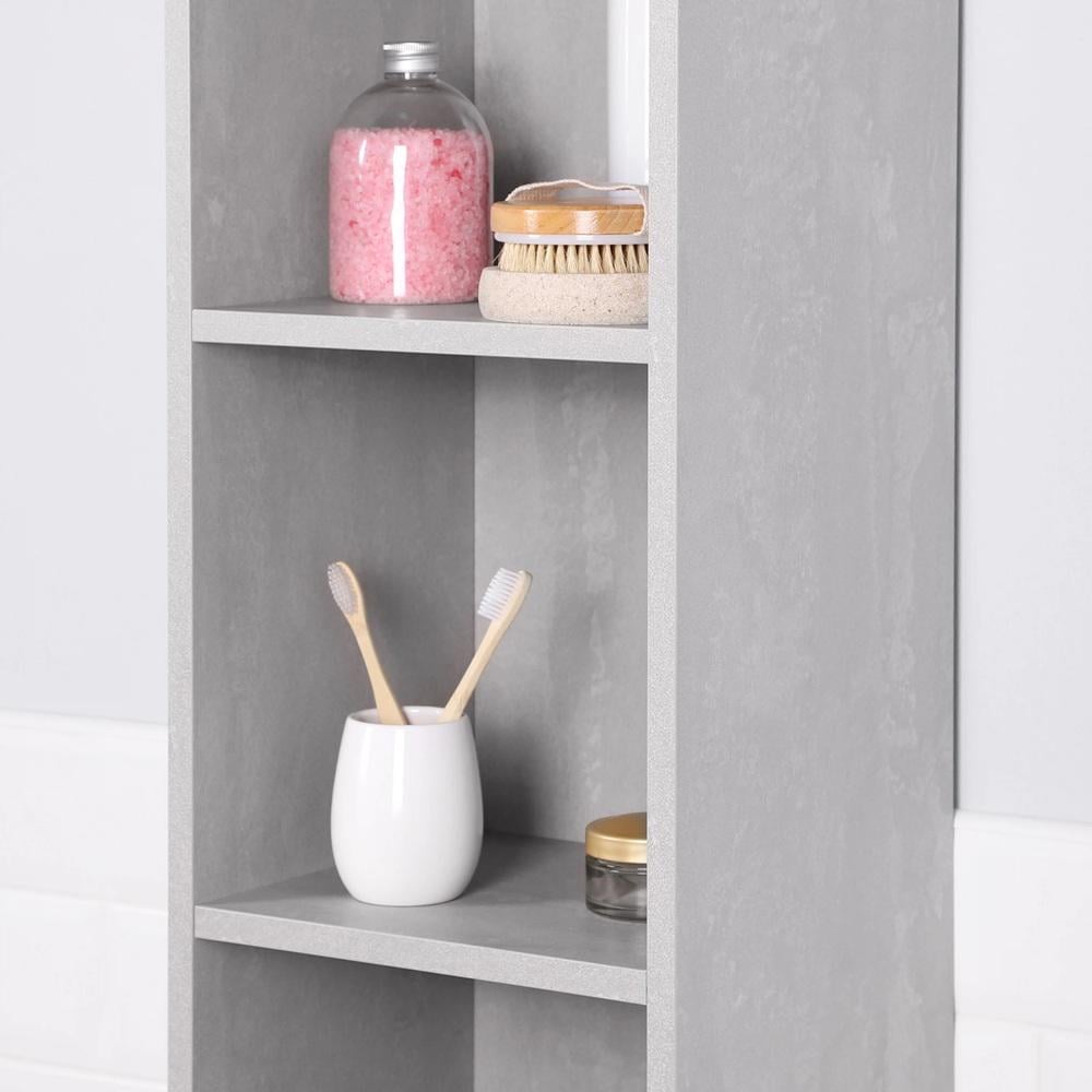 Пенал-стеллаж подвесной MVK Vostok Lite 40 В1 400х250х1200 мм Бетонный камень 8093bt) - фото 4 Пенал-стеллаж подвесной MVK Vostok Lite 40 В1 400х250х1200 мм Бетонный камень 8093bt) - фото 4