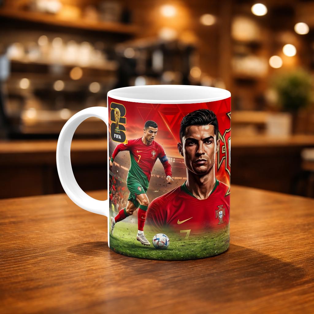 Чашка Cristiano Ronaldo 7 330 мл Белый