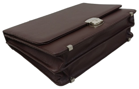 Портфель мужской Exclusive Эко-кожа Коричневый