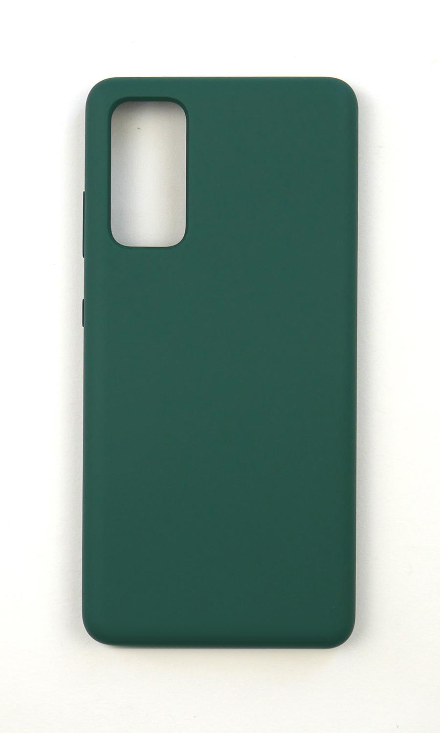 Чехол Jelly Silicone Case Samsung S20 FE Dark Green (31)